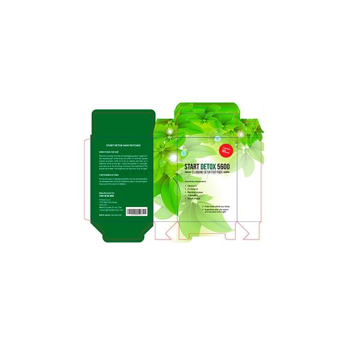 ❰★❱ Start Detox 5600 - patchs pour les toxines