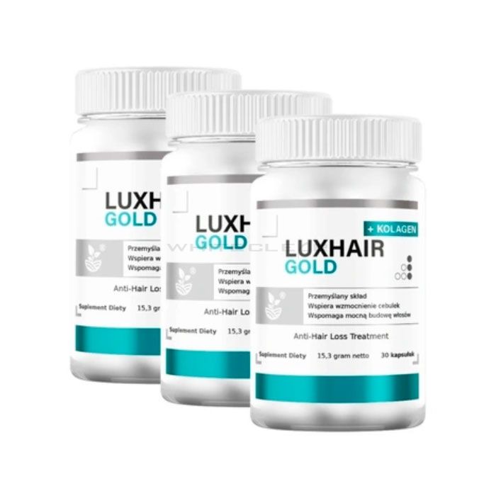 ❰★❱ LuxHair Gold - capsules de croissance des cheveux