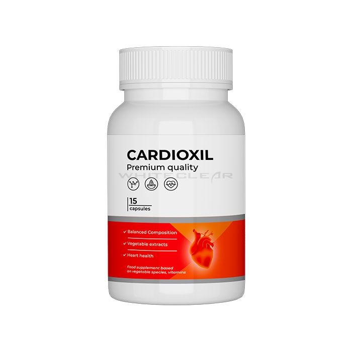 ❰★❱ Cardioxil caps - produto para controlar a presión arterial alta