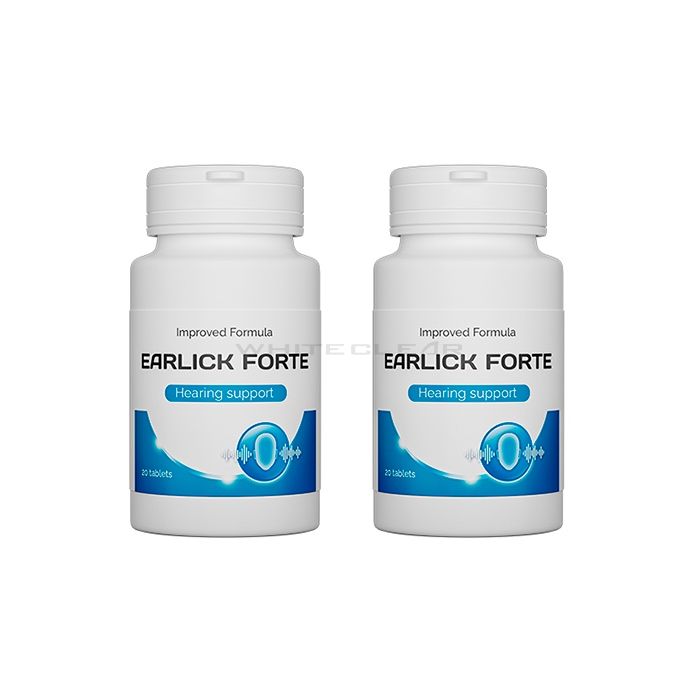 ❰★❱ Earlick Forte - pilules de perte auditive