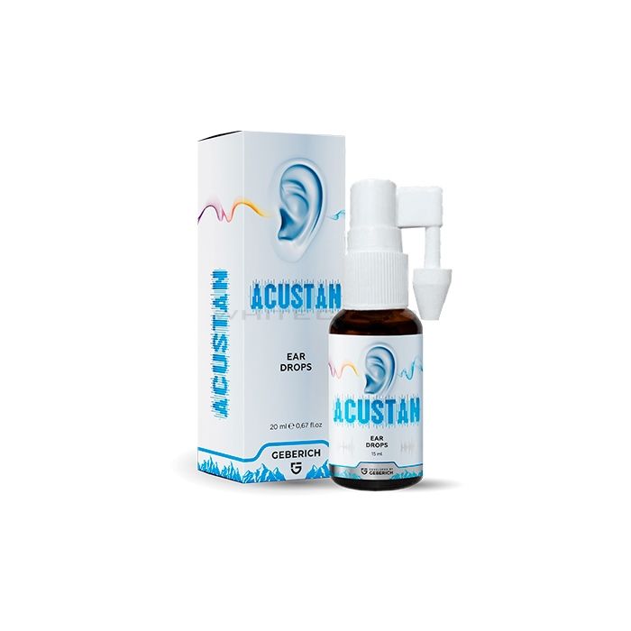 ❰★❱ Acustan drops - picături pentru a îmbunătăți auzul