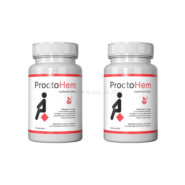 ❰★❱ ProctoHem - capsules pour les hémorroïdes