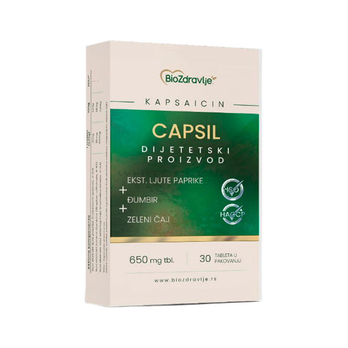 ❰★❱ Capsil - produkt për kontrollin e peshës