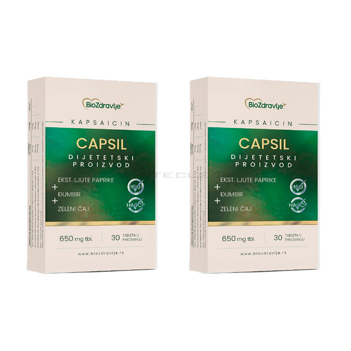 ❰★❱ Capsil - produkt për kontrollin e peshës